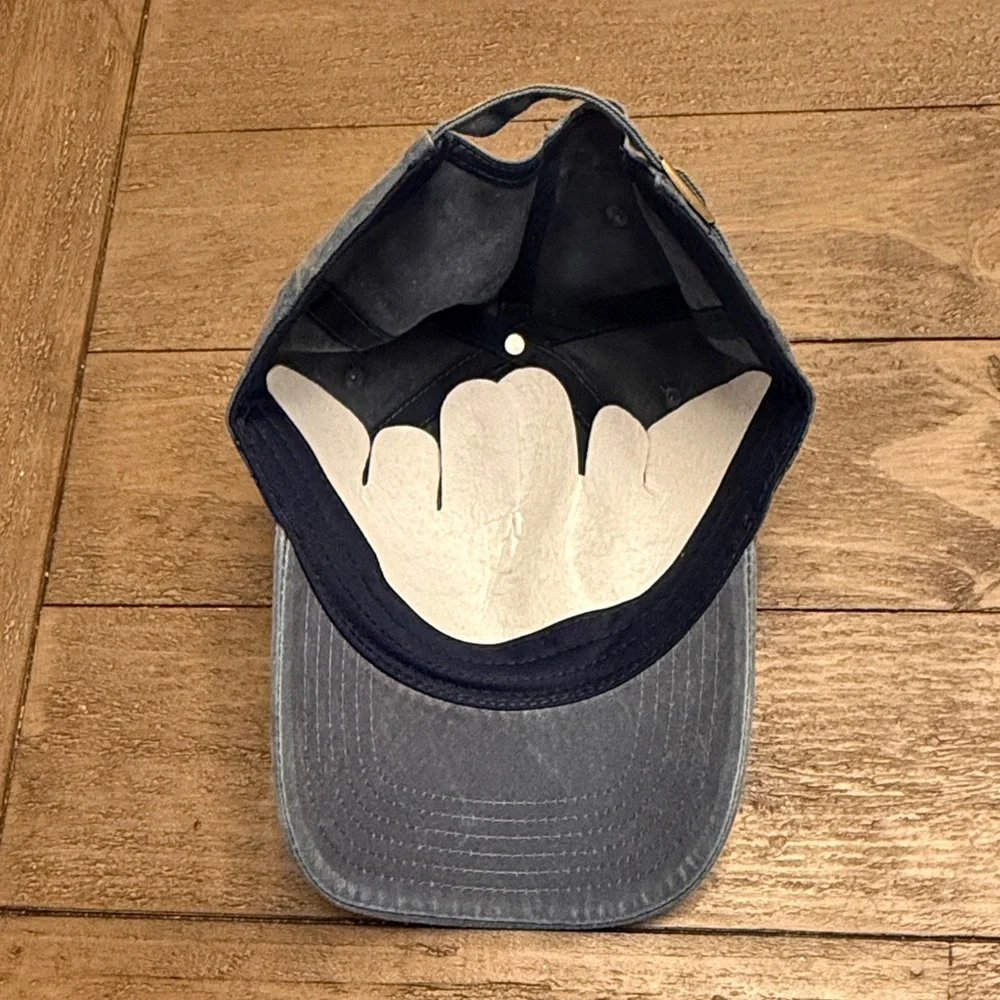 The Party Embroidered Baseball Cap - Blue